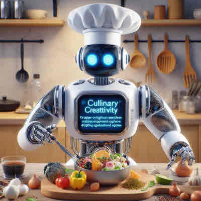 Robot de Cocina con Creatividad Culinaria